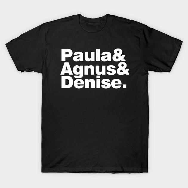 Amiga - Paula & Agnus & Denise T-Shirt by RetroCheshire